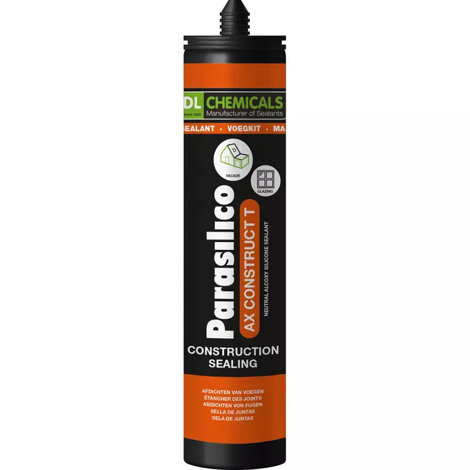 Silicone Parasilico AX Construct 300ml RAL 9016 BLANC - DL CHIMICALS - 107534