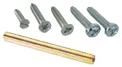 Kit vis + croisillon KE3000-01-0A JPM pour fermeture anti-panique EN3000