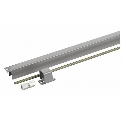 Kit de prolongation H.865 mm JPM Blanc pour fermeture anti-panique FAP 89/90 - S91000.39.0A