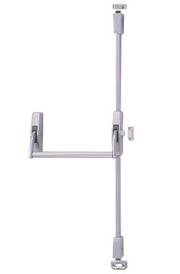 Fermeture anti-panique JPM FAP 89 - 3 points latéraux/haut/bas - 1150 mm - Gris - 890300-20-2Z