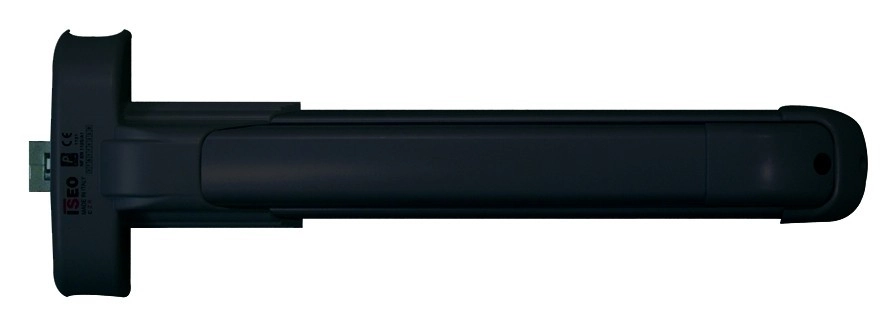 Serrure anti-panique Push Idea ISEO 1 point latéral - Noir - 942108455TA 