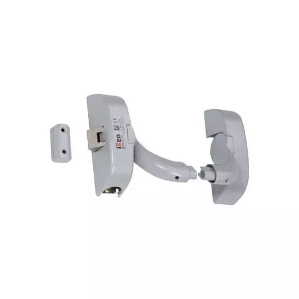 2 Supports IDEA barre + 1 mécanisme H/B + 1 gache et cales d'épaisseur ISEO - Noir - Non coupe feu - 9414000505