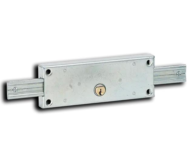Serrure 2 points latéraux THIRARD pour rideau métalique - 001985