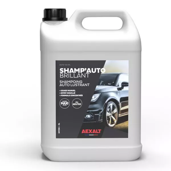 Shampoing lustrant, Shamp auto brillant, 5L - AEXALT -  SM136
