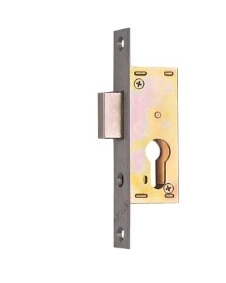 Serrure pêne dormant seul N14- 21 mm METALUX axe 10.5 mm - F114210010