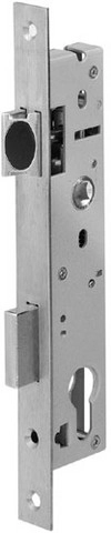 Coffre 1 point ASSA ABLOY - entraxe 92 Carré 8 Axe 26 - Têt.22x2.5 Coffre 41 - 1 tour de clé -  2260.41.0