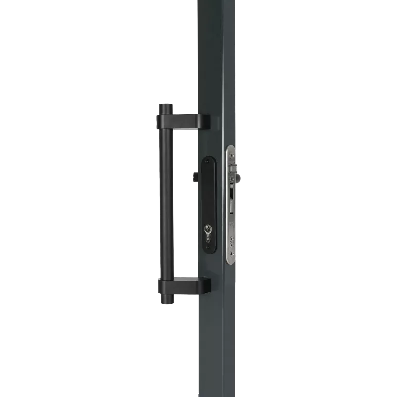 BATON ALU NOIR ENT300 DROIT LG 365 DOUBLE - LOCINOX - BAR-A-300-00-365-2-9005
