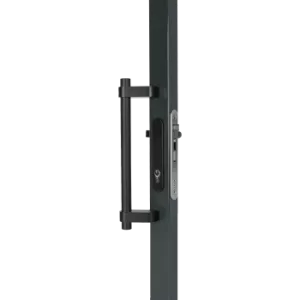 BATON ALU NOIR ENT300 60DEG. LG 365 SIMPLE - LOCINOX - BAR-A-300-60-365-1-9005