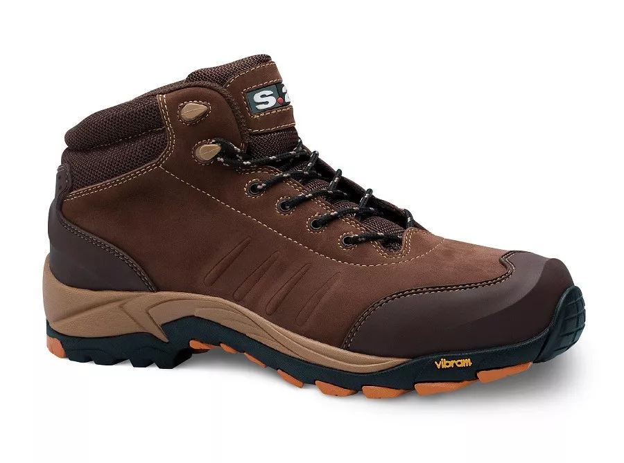 Chaussure haute ROLLING S3 - S 24 BOSSI INDUSTRIE - cuir nubuck marron - 5262 