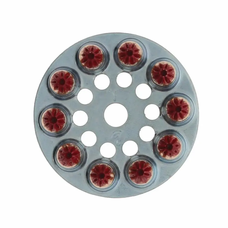 Boîte de 10 disques de 10 charges à poudre 6.3/16 Rouge SPIT - 031220 