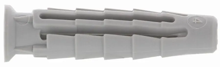 Boite 100 Cheville nylon PRO6 sans vis SPIT - Ø8 x 40 mm - 565644