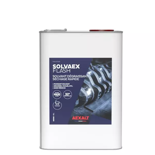 SOLVAEX FLASH - Solvant dégraissant mécanique à séchage rapide - 5L - AEXALT - SR568
