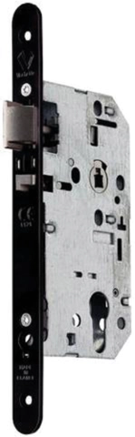 Serrure urgence à larder D456 VACHETTE - axe 50 mm - vernis bouts ronds - 14494000