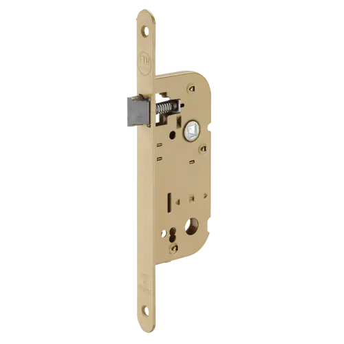 Serrure à larder type GDF Bec de cane THIRARD Axe 40 - Fouillot 6 x 9 mm - Blanc - 00012190