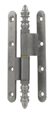 Paumelle n°2 Vase 3 acier BROS - Gauche - 110x60x70 - poli verni - 23ARG1162