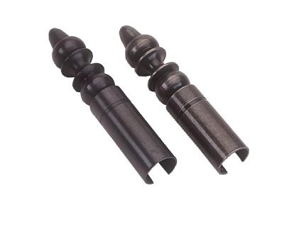 Cache-fiche rustique n°3 acier BROS pour fiche 13x80 - Noir - 3A1380B