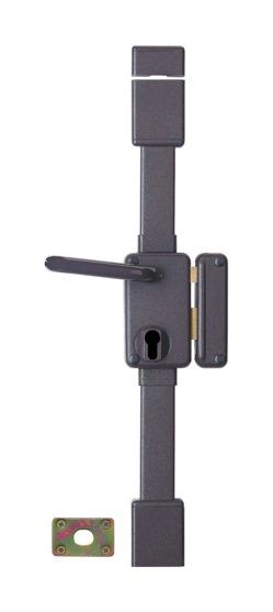 Serrure verticale Beluga THIRARD - Cylindre profil européen - 3 points - 75x130 - Fouillot - Droite - blanche - 049511