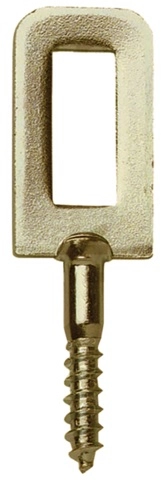 Gâche à visser pour arrêt 45 BOURG MERMIER zingué blanc - 250003