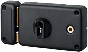 Serrure applique horizontale THIRARD - Fouillot - Cylindre européen - Gauche - 140x88 - 009676