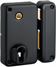 Serrure applique verticale THIRARD - Fouillot - Cylindre européen - Droite - 75x130 - 009816