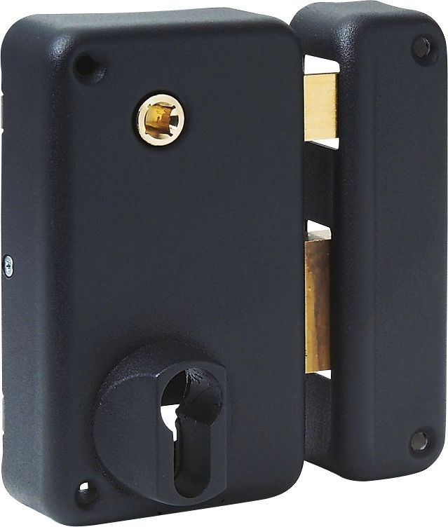 Serrure de grille verticale THIRARD - Fouillot - Cylindre profil européen - Gauche - 130X75 -009829