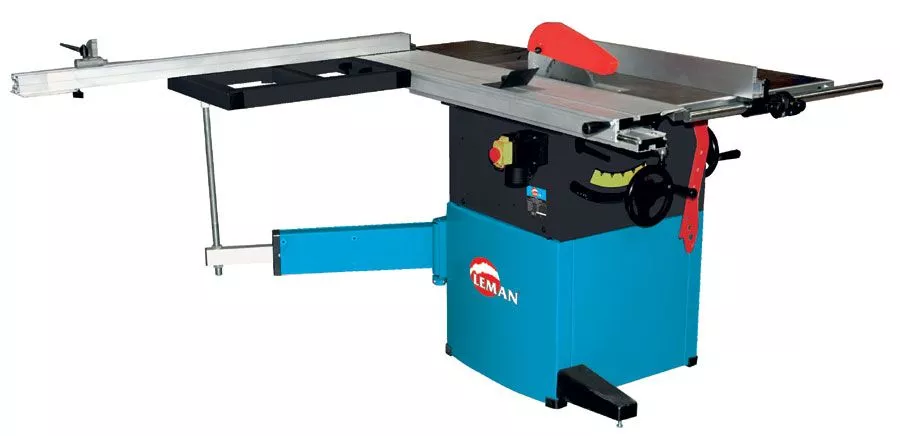Scie sur table D.255 avec chariot ras de lame - LEMAN - SST256