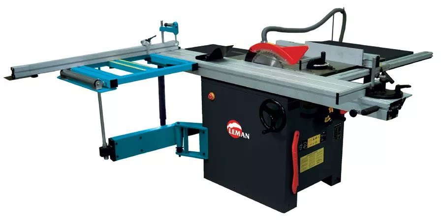 Scie sur table D.135 avec inciseur et chariot de 2M - LEMAN - SST315