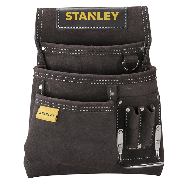Porte-outils et porte-marteau cuir simple STANLEY - STST1-80114