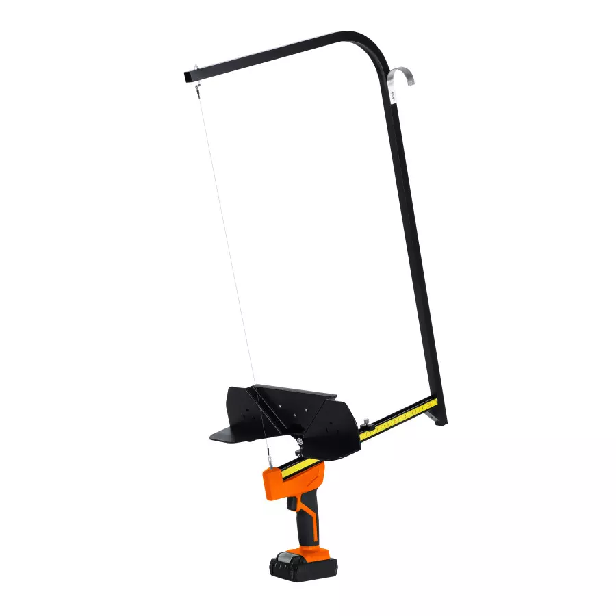 Styrogun - Découpeuse au fil chaud sur batterie pour polystyrène - EDMA OUTILLAGE - 368455