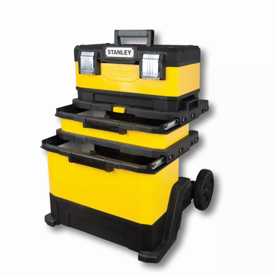 Servante de chantier roulante STANLEY - galvanisée - 1-95-621