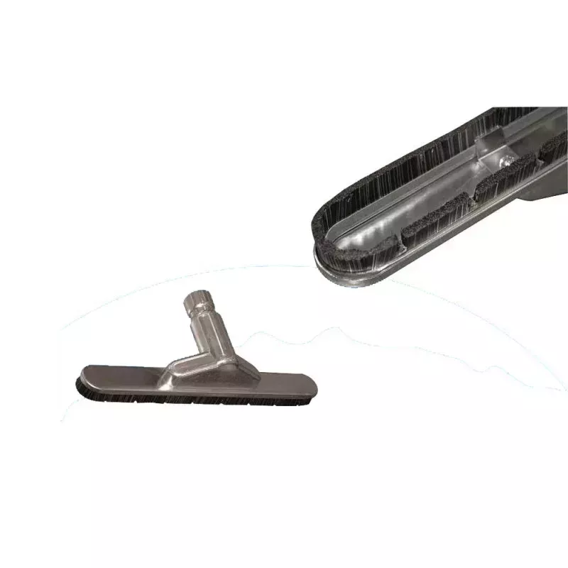 Suceur à brosse métallique 400mm - LEMAN - ABR511