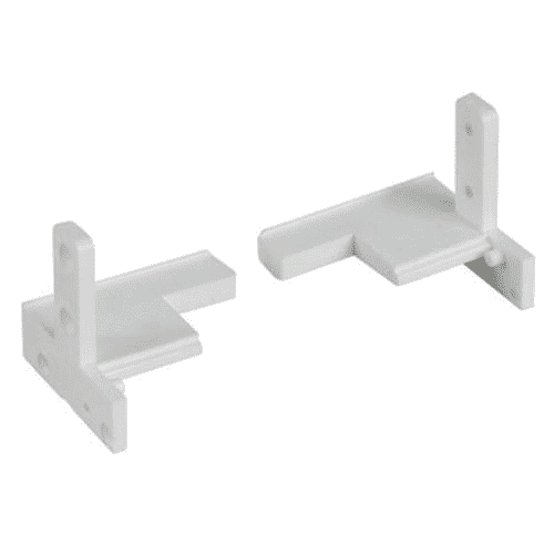 Sachet de 5 pré-accessoires pour dormant BILCOCQ - rehau gris pour seuil R729RT - hauteur 40 mm - PFR60-L10-S