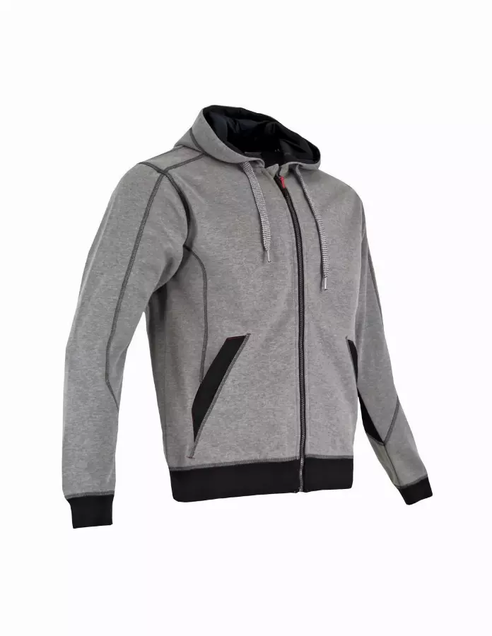 Sweat renforcé zippé avec capuche LMA MADRIER - 8074
