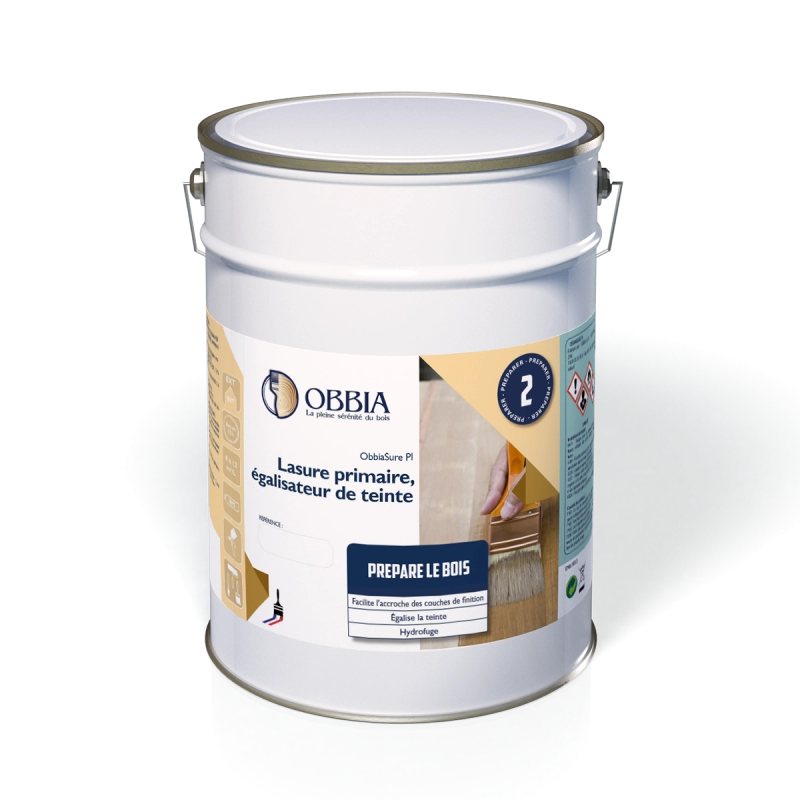 Égaliseur de teinte Obbiasure PI OBBIA - chêne clair - bidon 5L 