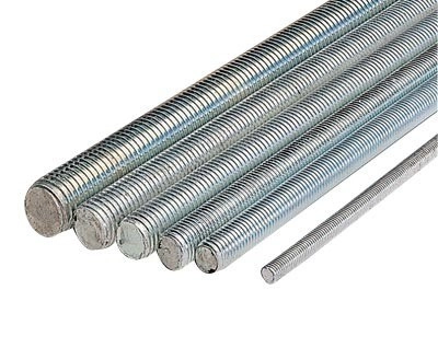 Tige filetée zingué blanc LENNIE - L.1 m - Ø 12 mm - TBA40003