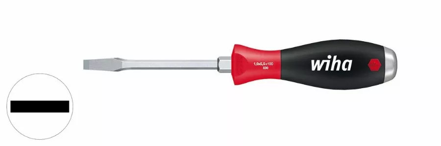 Tournevis SoftFinish Fente WIHA 5,5x100 mm - 03225