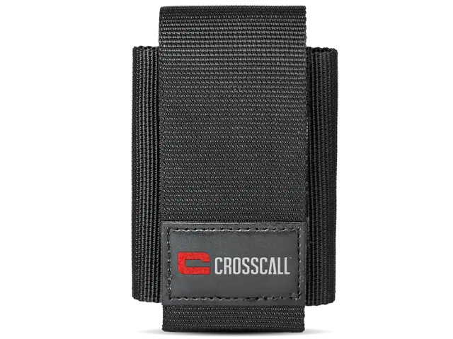 Housse de transport CROSSCALL Taille S - Noire pour ODYSSEY +, SHARK et SPIDER - HO.PE.S.NN000