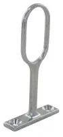 Support penderie ovale 30x15 mm Chromé DUVAL saillie 60 mm - 52-0929-1016