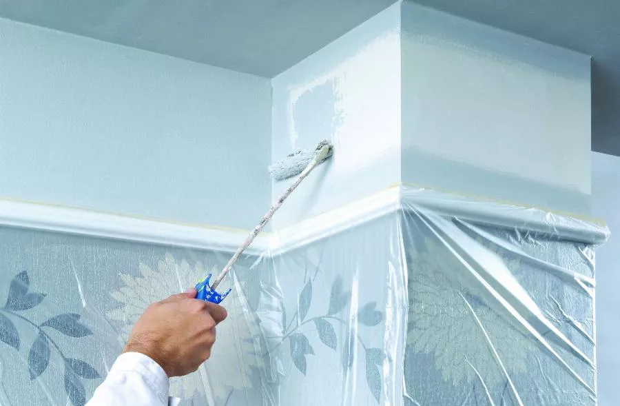 Ruban Easycover 33m x 1400mm large film + ruban de marquage TESA - 04368-00009-02