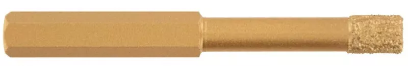 Foret diamant à sec TIVOLY  Ø8 l.80 mm - Spécial céramique - 12000920800