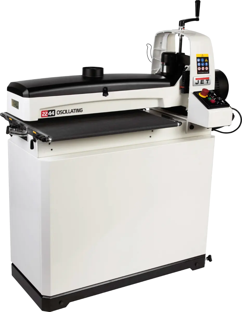 Ponceuse à cylindre oscillante - 230 V / 1.3 kW - JET - JWDS-2244OSC-M