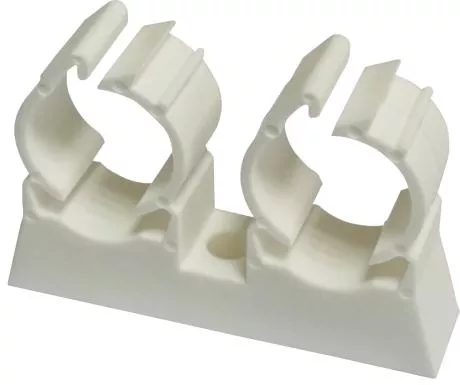 Fixation de tube multicouche ING FIXATION Tub-ring double Ø 26 mm - Boîte de 40 pièces - A315240