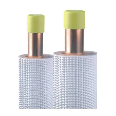 Couronne filmée cuivre liaison  0708MM 3/8-5/8 PE BLANC L20M - EID - 20TISFT3858M1