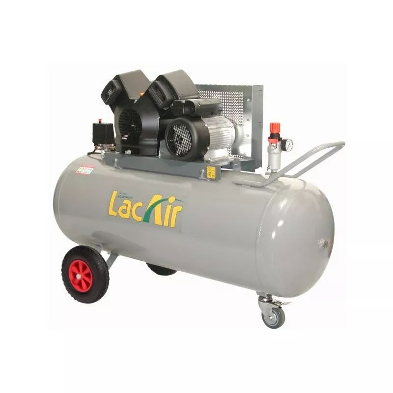 Compresseur à courroie 23m³/h -200l-11bar TwinAir 23/200 M - LACME  - 462900