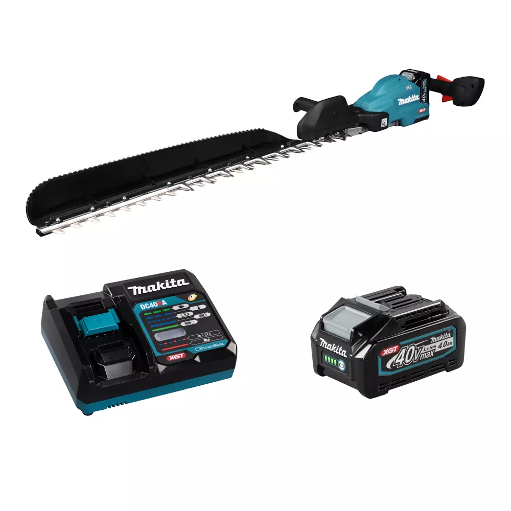 Taille-haie  75 cm 40V max XGT - MAKITA - 1 batterie 40V 4.0Ah - chargeur - UH014GM101