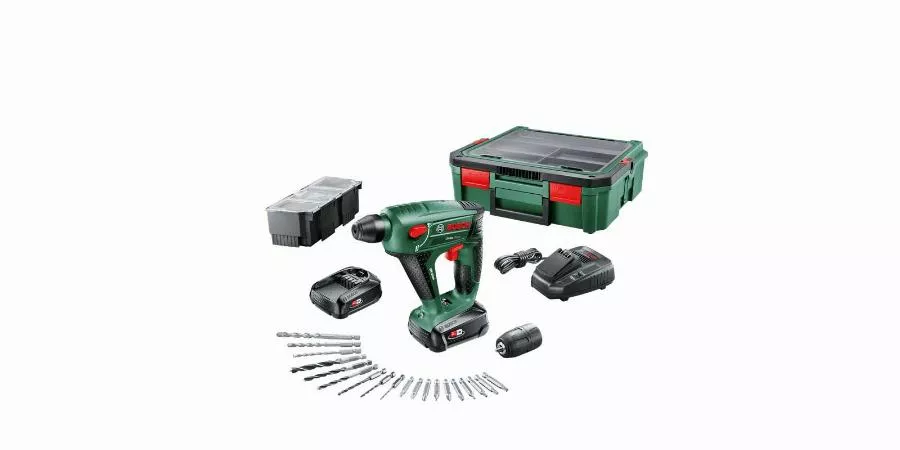 Marteau perforateur Sans fil BOSCH Uneo Maxx + SystemBox - 060395230K