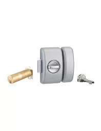 Verrou universel à bouton THIRARD cylindre languette HG5 + 3 clés - 0008047
