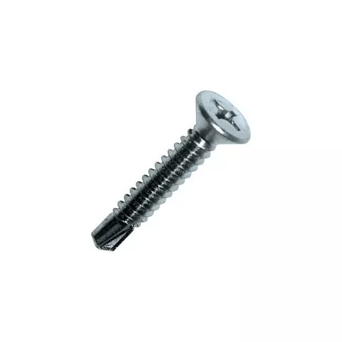 Boîte de 200 vis auto-perceuse tête fraisée SCELL-IT - PH2 - 4.8 x 75 mm -  TFC48075