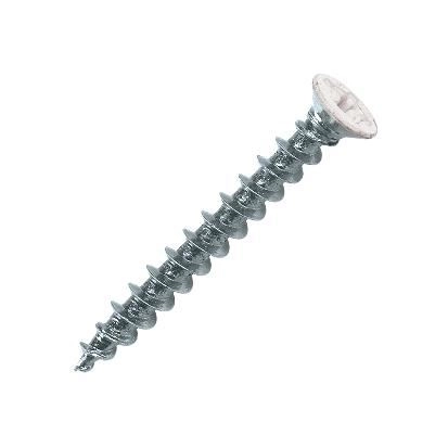 Boîte 1000 Vis PVC PLAST tête fraisée zinguée SCELL-IT - 4.2 x 22 mm - PH2 - PVCPB42022