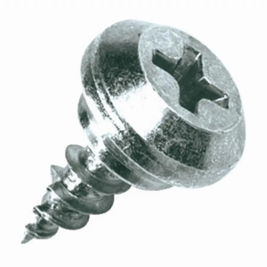 Boîte 500 Vis menuiserie PVC - pareclose zingué blanc SCELL-IT - PH2 - 4 x 10 mm - PVCC74